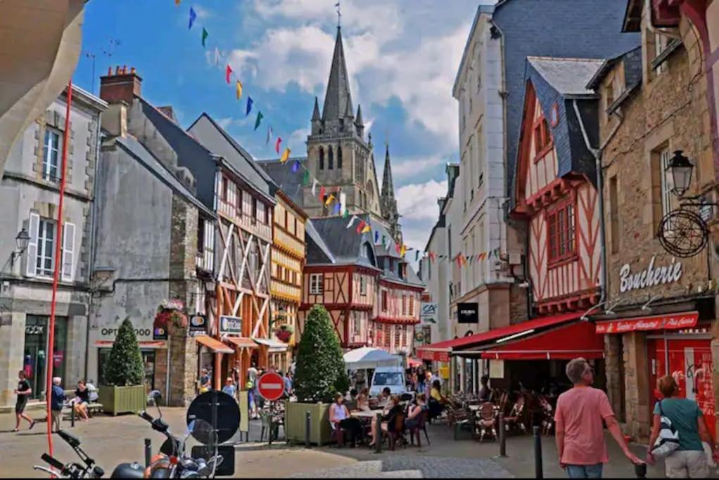 L'Incontournable, Centre Ville Petit Parking Wifi Linge En Option 반느 외부 사진